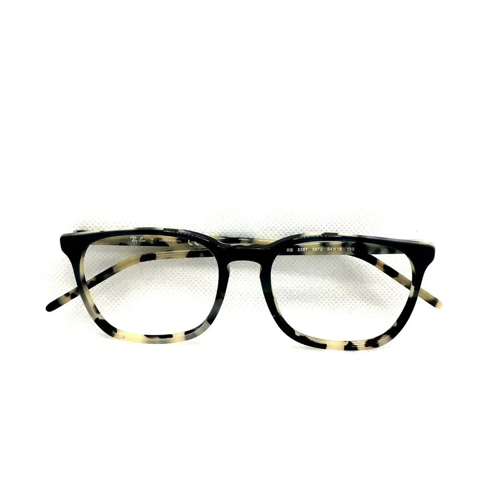 Ray-Ban Eyeglasses Blue Tortoise Shell Frame 5387 5872 Sz 54 18 150